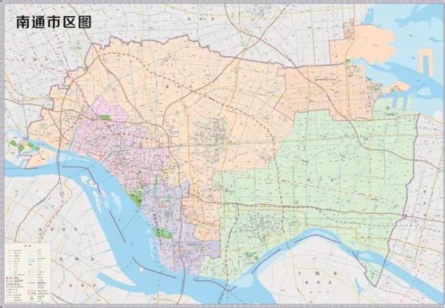 2022年版《南通市区图》正式发布！有这些新变化